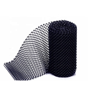 Chaîne décorative <span class=keywords><strong>de</strong></span> type maillon 8x8mm en aluminium pour rideaux avec accessoires <span class=keywords><strong>de</strong></span> fixation sur mesure - Product Image 2