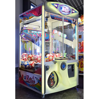 Machine à grue en métal Wen Qi, modèle OEM, couleurs et styles personnalisables, machine de jeu commerciale à monnayeur pour la rue