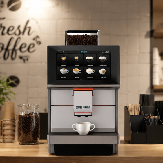 M12 Model Fully Automatic Coffee Machine Espresso Maker Bean to Cup Office Commercial