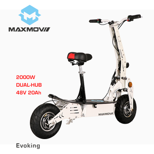 Trottinette/Moto Électrique Puissante à Double Moteur 2000W 48V 20Ah Haute Vitesse Populaire pour Adultes, Homologuée CE - Product Image 1