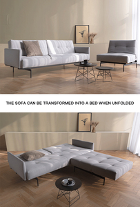 Mobilier éthiopien moderne Leer Offre Spéciale inclinable <span class=keywords><strong>Salon</strong></span> canapé-lit ensemble doux pliant Chesterfield pour chambre à coucher hôtel salles à manger - Product Image 3