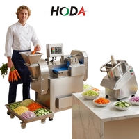 Industriële keuken kleine fruit automatische keukenhakker snijmachine elektrische commerciële groentesnijmachine voor pompoen India