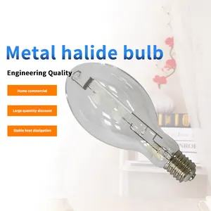 Good Quality Metal Halide Lamp Bulb 70W 100W 150W 250W 400W 1000W Quartz Glass Metal Halide Light Bulb