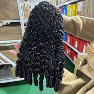 Parrucca con frontale in pizzo HD riccio birmano, 100% <span class=keywords><strong>capelli</strong></span> umani vergini naturali, prezzo all'ingrosso, parrucche in pizzo trasparente più vendute - Product Image 5