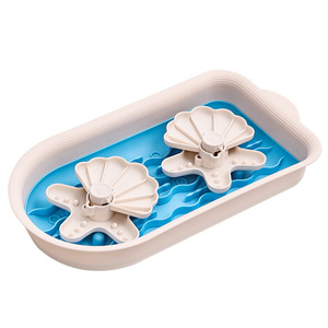 Jouet éducatif rotatif pour chien, double gamelle à alimentation lente, amovible et lavable, avec rebord haut anti-renversement et - Product Image 5