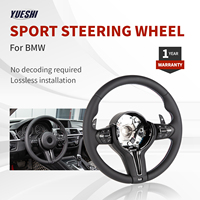 Volant sport en cuir personnalisé pour BMW Série 3 E70 E71 E83 E84 E85E81 E82 E87 E88 E89 E90 E91 E92 E93