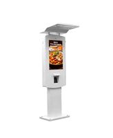 Kiosco de Autoservicio para Exteriores Personalizado, Pantalla Táctil Impermeable IP66, Sistema Android, Pantalla Publicitaria de Alto Brillo para Ascensor