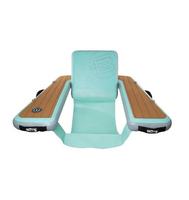 Chaise flottante gonflable d'eau de piscine de prix usine chaise longue flottante gonflable de piscine sièges de chaise longue flottante pour la piscine