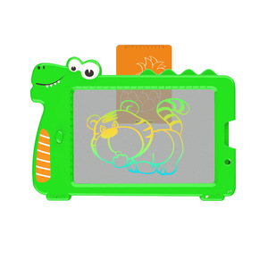 Tablette d'écriture pour bébé, jouet éducatif, <span class=keywords><strong>tableau</strong></span> d'écriture magique en plastique ABS magnétique LCD, logo pour enfants, boîte de dessin couleur - Product Image 2