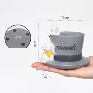 Articles les plus populaires OEM Maison créative Artisanat Décoration Résine Dessin Animé Chaussures Succulentes Vases de table Décoration en pot Pot de fleurs - Product Image 5