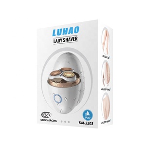 Depiladora Rotativa para Mujer y Hombre, Depiladora Eléctrica con Forma <span class=keywords><strong>de</strong></span> Huevo para Piernas, Cara y Cuerpo - Product Image 4