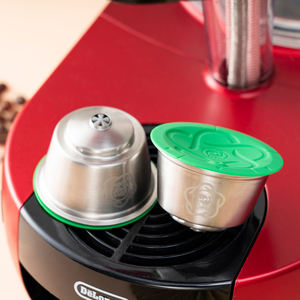 ICafilas, 3 uds./paquete, cestas de filtro de café automáticas de acero inoxidable reutilizables para máquina <span class=keywords><strong>Dulce</strong></span> Gusto, capacidad de 2/4 tazas - Product Image 6