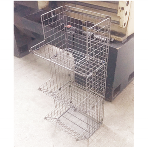 Cesto di frutta di grande capacità porta cibo porta oggetti in metallo filo serpente portaoggetti griglia 3 livelli in ferro da cucina staccabile - Product Image 2