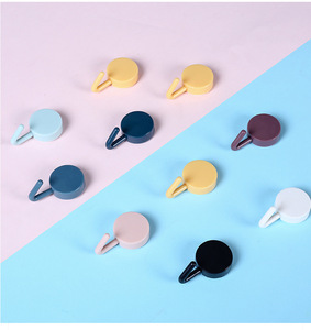 Coat <b>Hooks</b> Adhesive Modern <b>Plastic</b> Strong Eco-Friendly Multifunction Wall Adhesive <b>Hooks</b> for Kitchen Bathroom Bedroom - Product Image 4