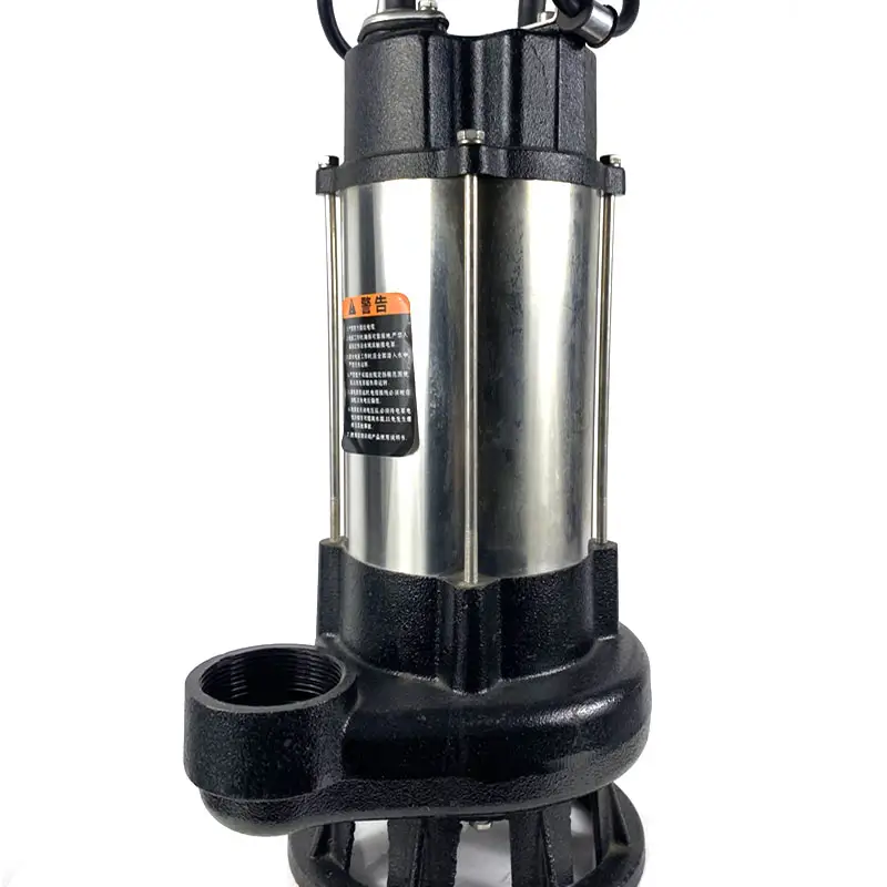 Pompe à eau d'égout submersible à eau sale en acier inoxydable anti-corrosion 1.5Hp