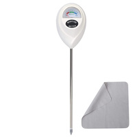 Testeur de sol électronique de 40 cm de long avec humidimètre à affichage multi-niveaux pour le sol