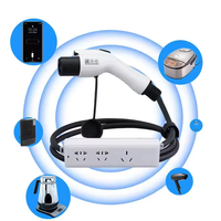Qiaoyi China Neu 3,5 kW 220V AC IP55 3m Kabel EV-Entladepistole V2L GB/T Fahrzeugladegerät Camping-Steckdose Modell QYZF-2-16
