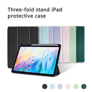 <span class=keywords><strong>Coque</strong></span> personnalisée SYX OEM/ODM avec logo pour le nouvel <span class=keywords><strong>iPad</strong></span> 10.2 2021 9e génération 10.5, <span class=keywords><strong>coque</strong></span> arrière rigide transparente avec fonction de réveil/veille automatique - Product Image 4