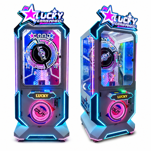 Machine de jeu d'arcade à monnayeur, type Grande Roue porte-bonheur, pour la distribution de cadeaux, destinée aux parcs d'attractions et centres de jeux - Product Image 3