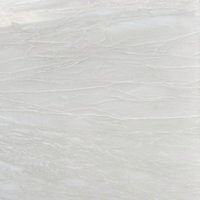 Großhandelspreis Polierter Cary Ice Jade Marmor Weißer Onyx Marmor Steinplatte Bodenfliesen Wanddesign für Esstisch Theke
