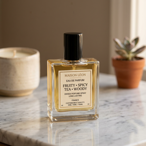 Parfum unisexe de luxe français de qualité supérieure, vaporisateur floral, fruité, épicé, thé, boisé, eau de parfum longue durée, écologique - Product Image 3