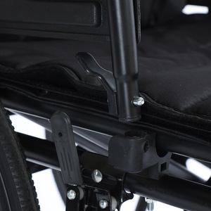 Fauteuil roulant manuel extra large, pliable, léger et portable, aide à la mobilité pour personnes âgées - Product Image 2