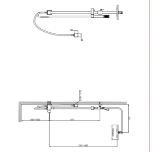 Watermark Mới Đến Watermark Xử Lý Đơn Tĩnh Nhiệt Lượng Mưa Vòi Hoa Sen Vòi - Product Image 2