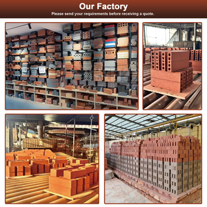 Pavage carré argile <span class=keywords><strong>brique</strong></span> pour carré trottoir rue guidage aveugle route fritté finisseur décoratif jardin mur bâtiment revêtu - Product Image 6