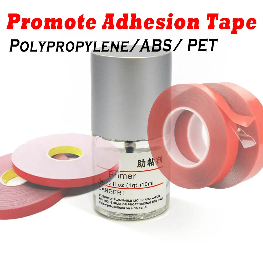 Perekat Primer promotor pita dua sisi perekat promotor otomotif sealer untuk Polyethylene ABS hewan peliharaan