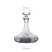 Imanel – carafe à vin créative 1300ml, sans plomb, en verre cristal de luxe, ensemble de pots à whisky