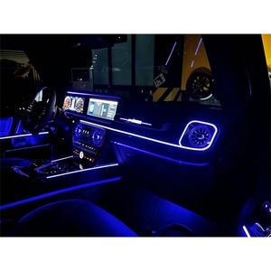 Kit de Luces Ambientales Interiores 2019-2024, Modificación de Luces Ambientales para el Panel de Control Central y las Puertas, para Mercedes Benz Clase G W464 - Product Image 4