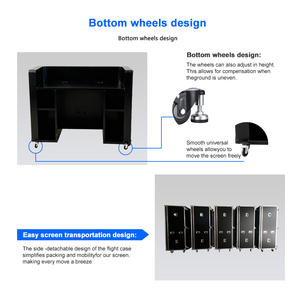 Светодиодный экран для коммерческого использования, для живых выступлений, для помещений, 3D LED-дисплей для диджейской кабины, стола, для концертов и мероприятий - Product Image 5
