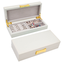Personnalisé Cadeau En Bois D'emballage De Bijoux En Gros Haute Brillance Laqué En Bois Boîte à Bijoux