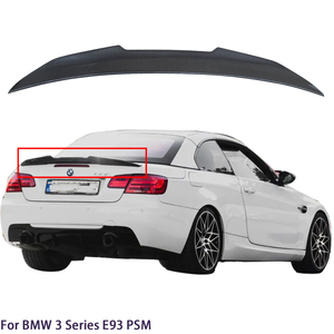 สปอยเลอร์หลังคาร์บอนไฟเบอร์ทรง PSM สำหรับรถ BMW ซีรีส์ 3 E93&E93 M3 รุ่นเปิดประทุน ปี 2006-2013 - Product Image 1