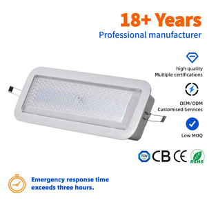 Luz LED de <span class=keywords><strong>Emergencia</strong></span> de Pared/Techo de Montaje Superficial con Encendido Instantáneo IP20, Precio de Fábrica, para Iluminación de Oficinas, Pasillos y <span class=keywords><strong>Escaleras</strong></span> - Product Image 1