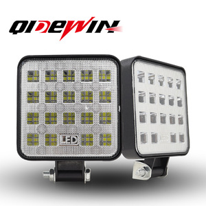 Square <b>Led</b> <b>Work</b> <b>Light</b> 19 <b>Led</b> White <b>Light</b> Aluminum Alloy For Car Retrofit Upgrade - Product Image 3