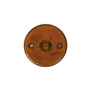 Luz Lateral LED Km-155 de 24V para Camiones y Furgonetas, Luz de Posición Redonda Ámbar para Modernización y Mejora - Product Image 1