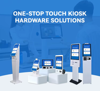 Terminal de paiement interactif capacitif à 10 points TouchWo Restaurant avec SDK pour borne de commande automatique en libre-service