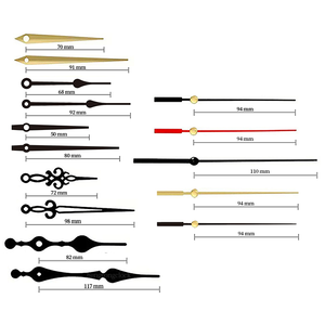 5セットの時計付き<span class=keywords><strong>5168S</strong></span>石英サイレント時計5ピースハンド高トルク壁時計機構DIY交換キット - Product Image 4