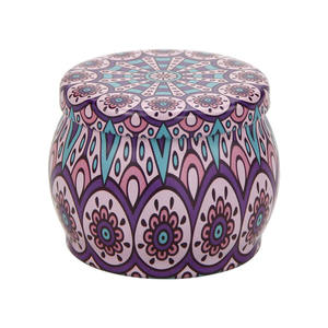 กระป๋องดีบุกสำหรับใส่เทียน รีไซเคิลได้ ภาชนะโลหะเปล่าสำหรับตกแต่ง - Product Image 1