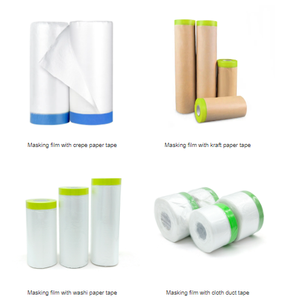 Film <span class=keywords><strong>de</strong></span> <span class=keywords><strong>masquage</strong></span> en <span class=keywords><strong>papier</strong></span> kraft <span class=keywords><strong>pour</strong></span> la peinture automobile - Product Image 6