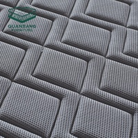 Matelas de lit de haute qualité en gros d'usine pour un sommeil réparateur, mobilier de chambre à coucher, matelas à ressorts ensachés et mousse à mémoire de forme