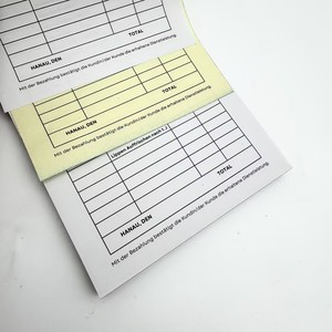 Libro de Pedidos de Venta Personalizado, Papel Offset, Facturas, Impuestos, Recibos Duplicados, Papel Carbón, Libro de Registro de Inspección de <span class=keywords><strong>Conductores</strong></span> - Product Image 3
