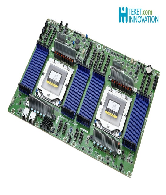 For ASRock TURIN2D24XGM 500W MGX Server Motherboard with Intel SoC Dual Socket LGA6096 AMD EPYC 9005 9004 16xMCIO 2xM.2 2xRJ45
