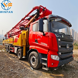 Used <strong>SANY</strong> SYM5552THB Concrete <strong>Pump</strong> Truck 710SA Series 5-Axle Diesel Engine Closed <strong>Hydraulic</strong> System - Product Image 2