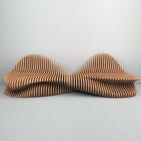 Mobilier paramétrique Chaise d'intérieur Design Banc d'intérieur en bois de pin massif avec dossier 1 2 3 4 sièges personnalisé