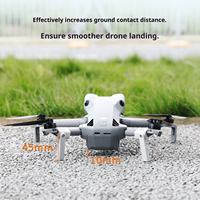 Aksesori Braket Pelindung Kaki Peninggi Mini 5 Pro Drone yang Dapat Dilipat dan Tidak Dapat Dilepas dengan Kain Nilon Cetakan Pribadi