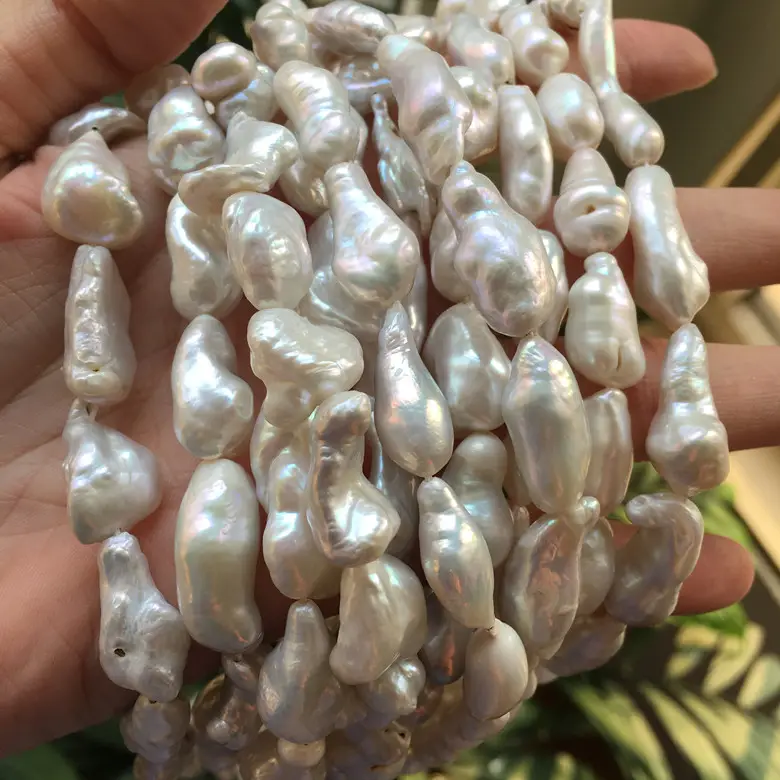 Wholesale 14*7mm freshwater big baroque pearl