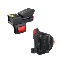 MEFERI MS3000R BT WIFI Scanner d'anneaux QR 2D sans fil Scanner de codes à barres Mini Scanner portable Imprimante à doigts supportant HID SPP et BLE