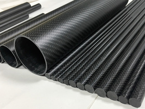 Tube octogonal en fibre de carbone 1K One <span class=keywords><strong>Victor</strong></span>, forme spéciale, haute résistance, léger, résistant aux hautes températures 200 - Product Image 6